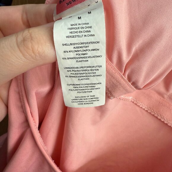 Pink One Piece Kate Spade Swimsuit - Picture 3 of 6